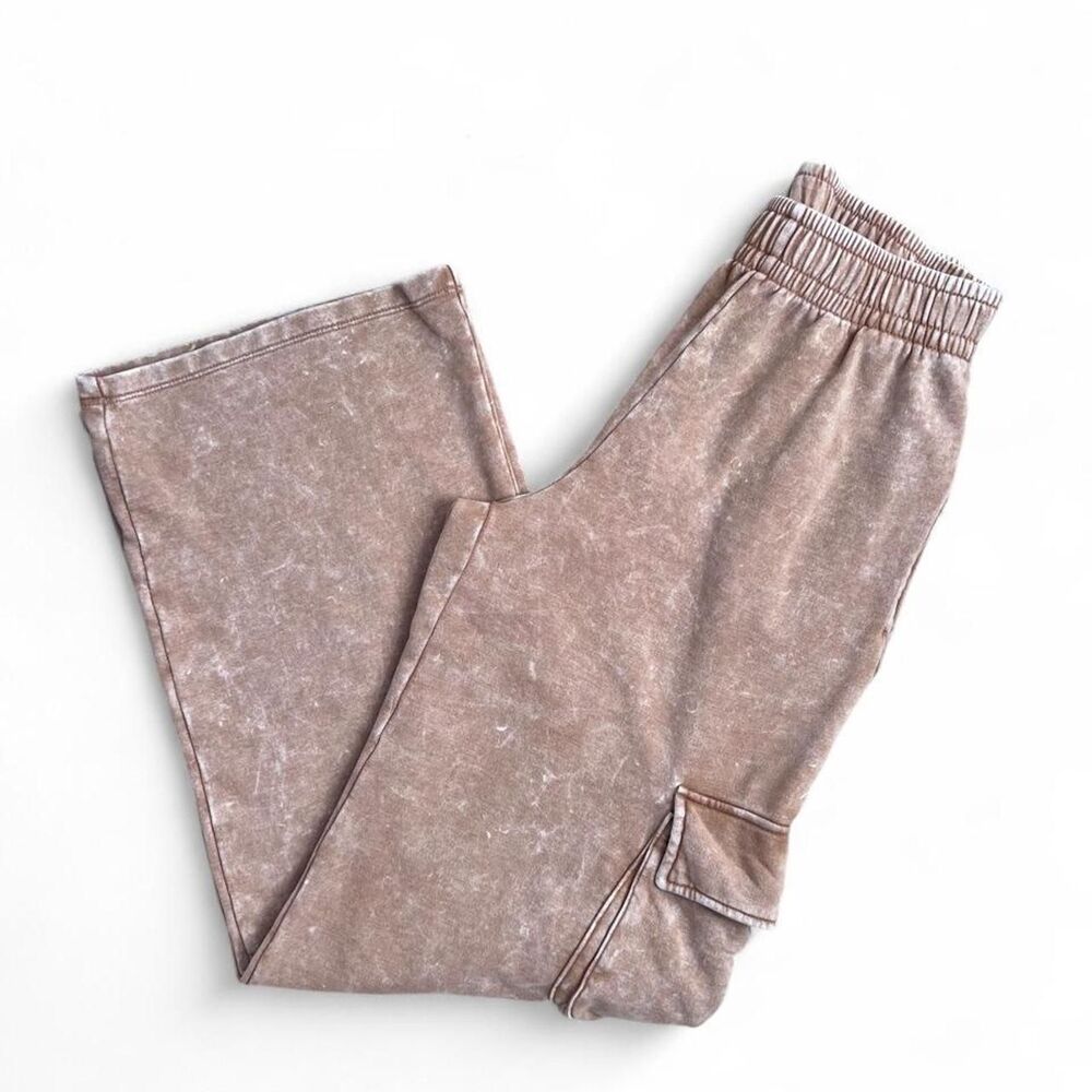 Tan Cargo Sweatpants Women's Small